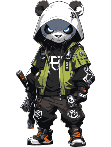 Pack Panda Badass